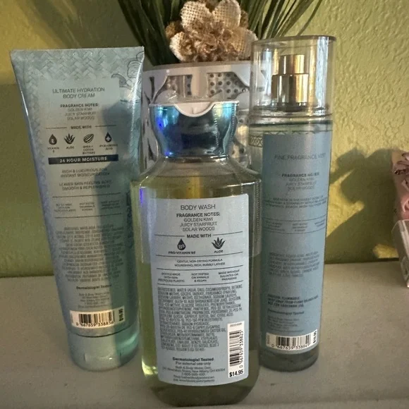 Bath & Body Works Thailand Collection - Blue and Gold - Picture 2 of 3